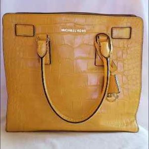 Michael Kors Dillon Large Embossed Leather Tote